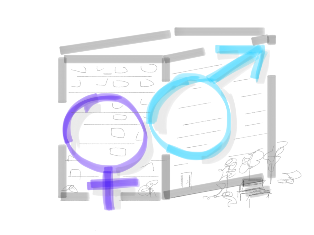 Zusammenleben von Männern und Frauen im Stadtteil